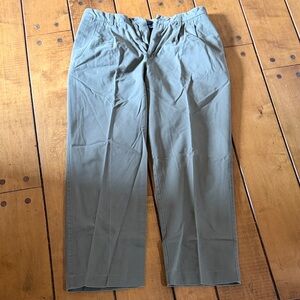 Izod Olive Green Cotton Pants